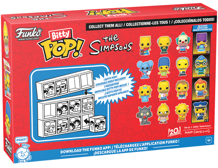 Zestaw figurek Funko Bitty Pop! The Simpsons 4 sezon seria 2 85708 (889698857086) - obraz 2