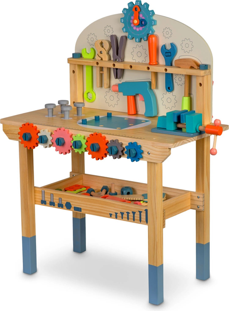 Дерев'яна майстерня з інструментами Ricokids RK-876 (5903890623319) - зображення 5