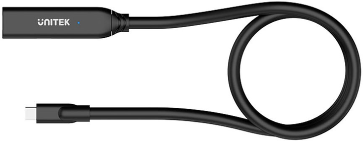 Przedłużacz Unitek USB-C 10Gbps PD 100W 5 m Black (U1335ABK01) - obraz 4