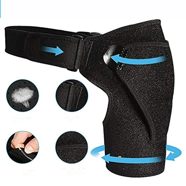 Бандаж фиксатор плечового сустава универсальный Shoulder Support Brace Vokmi - изображение 8