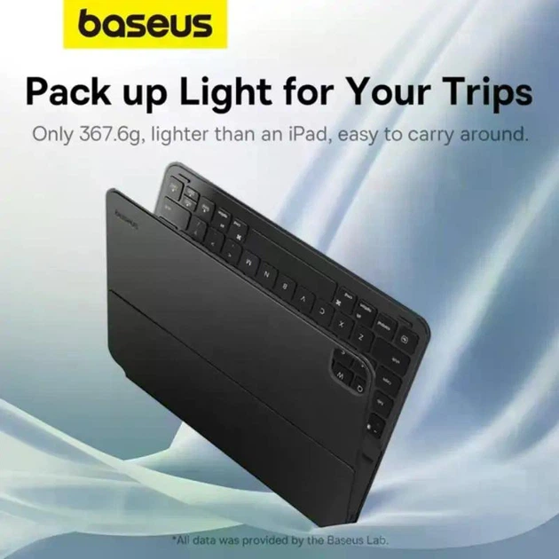 Клавиатура Baseus Brilliance Series Magnetic Keyboard Case для iPad Mini 6 8.3″ (с Simple Series Type-C Cable) P40112602111-00 Black - изображение 5