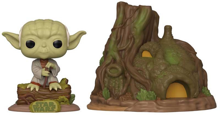 Фігурка Funko Pop! Town: Star Wars - Yodas hut 46765 (0889698467650) - зображення 2