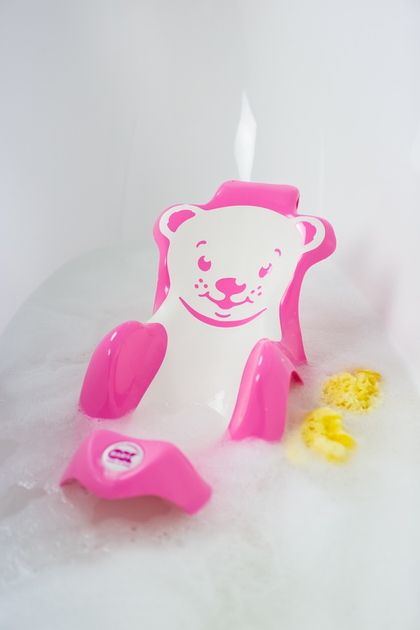 Гірка для купання OK Baby Buddy рожева 28x25x64 см (8008577147946) - зображення 7