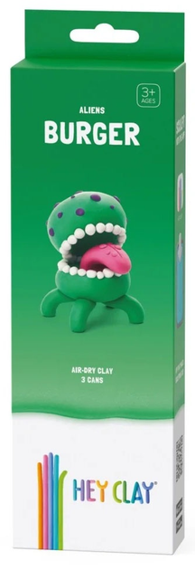 Пластична маса Hey Clay Інопланетний бургер HCL30088CEE3 (5904754607599) - зображення 1