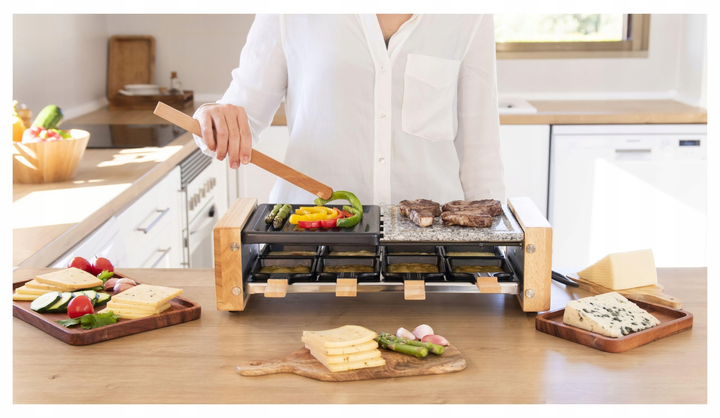 Grill raclette Cecotec Cheese&Grill 8400 Wood MixGrill (03100) - obraz 4