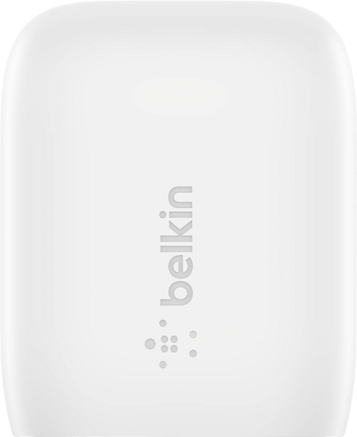 Ładowarka sieciowa Belkin BoostCharge 20W PD PPS USB-C with USB-C Cable White (WCA006VF1MWH-B6) - obraz 2