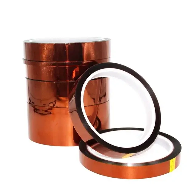 Каптоновый термостойкий скотч Kapton 100 мм 33 м - Фото 3 Каптоновый термостойкий скотч Kapton 100 мм 33 м - изображение 3