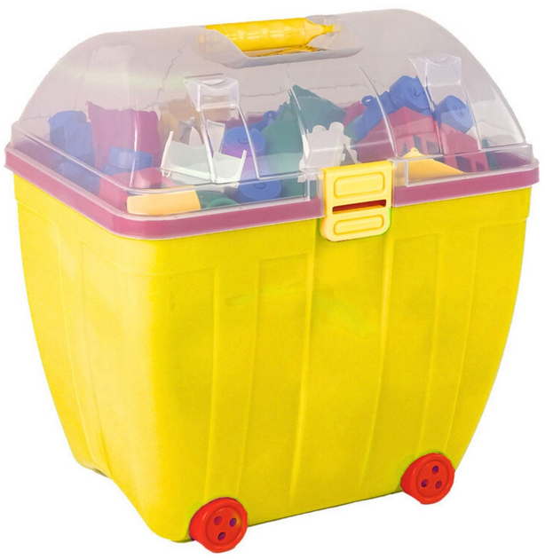 Zestaw klocków w walizce LeanToys 280 elementów 26838 (5905991075530) - obraz 1