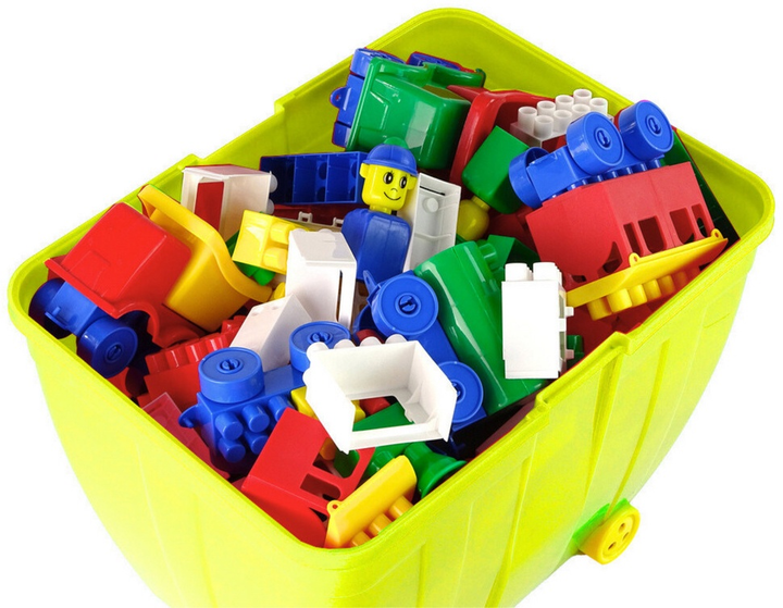 Zestaw klocków w walizce LeanToys 280 elementów 26838 (5905991075530) - obraz 3