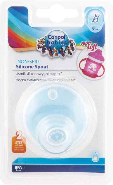 Насадка силиконовая к кружке непроливайки 57/300 Canpol babies (5903407573014) - изображение 4