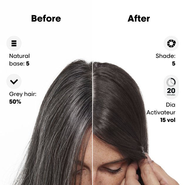 Фарба для волосся L’Oreal Professionnel Paris Dia Color 5 без аміаку світло-коричнева 60 мл (3474637207007) - зображення 5