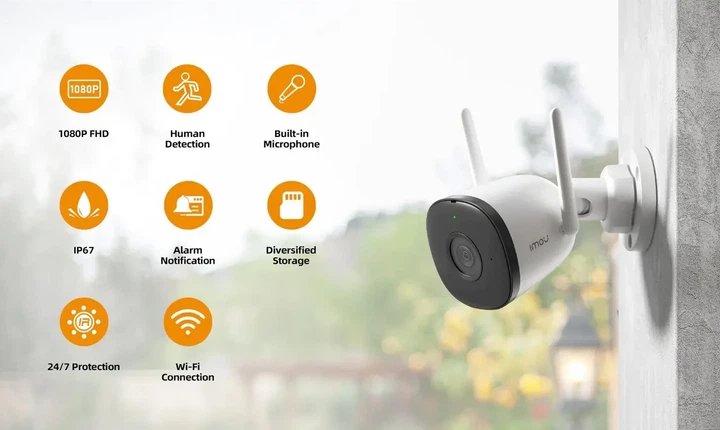 Wi-Fi IP-камера IMOU Bullet 2C 4MP - изображение 7