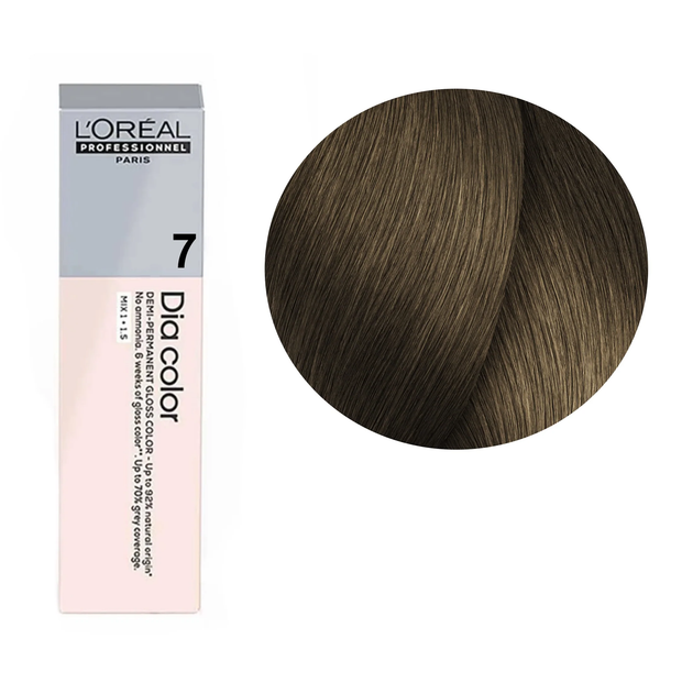 Farba do włosów L’Oreal Professionnel Paris Dia Color 7 bez amoniaku blond 60 ml (3474637207021) - obraz 2
