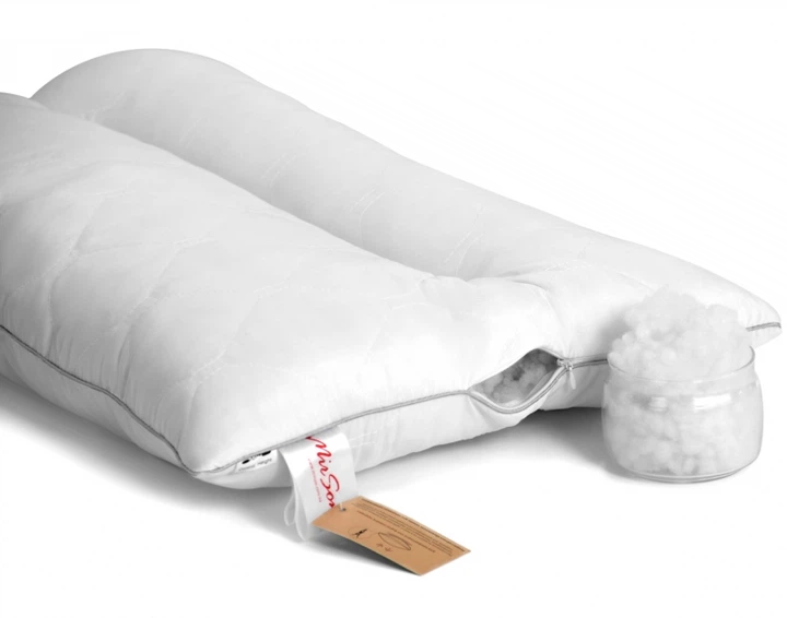 Подушка ортопедическая MirSon Eco Premium №148 EcoSilk 50х70 см (2200000393036) - Фото 4 Подушка ортопедическая MirSon Eco Premium №148 EcoSilk 50х70 см (2200000393036) - изображение 4