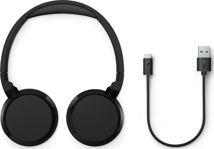 Навушники On-ear Philips TAH3209 BT 5.3 Wireless Mic Black (4895229139718) - зображення 4