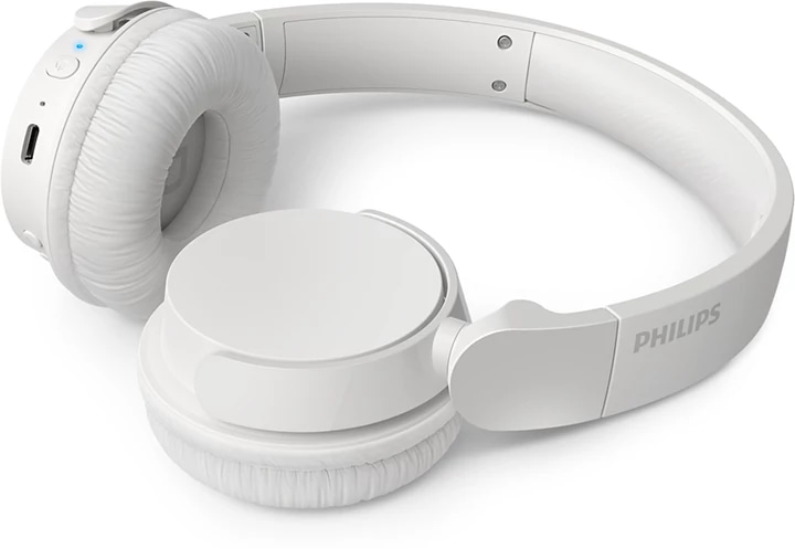 Навушники On-ear Philips TAH4209 BT 5.3 Wireless Mic White (4895229139749) - зображення 10