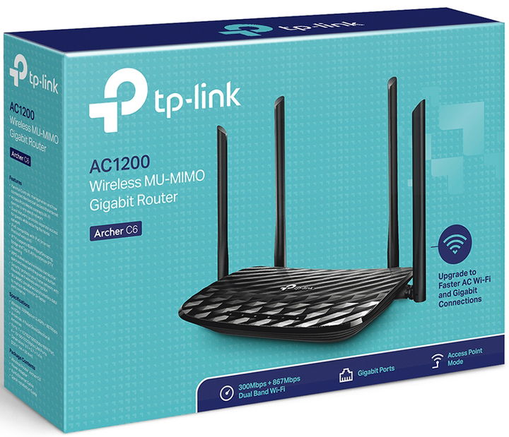 Маршрутизатор TP-LINK Archer C6 - зображення 3