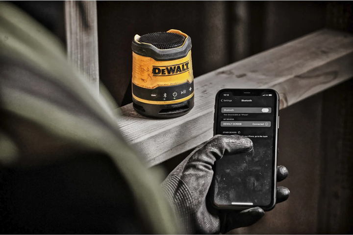 Портативний будівельний динамік DeWalt DCR009 (5035048806036) - зображення 11
