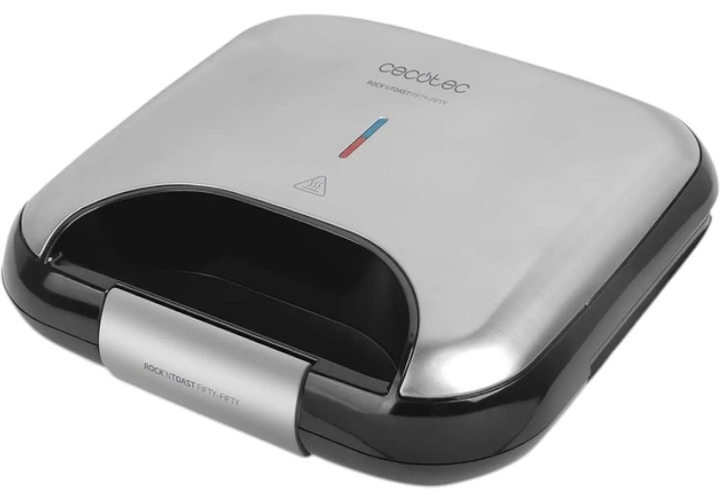 Бутербродниця Cecotec Rock-n-Toast Fifty-Fifty 3050 - зображення 1