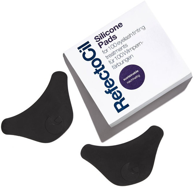 Патчі під очі захисні RefectoCil Reusable Silicone Pads чорні 2 шт (9003877902478) - зображення 2