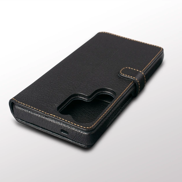 Чехол-портмоне Stenk Premium Wallet для Samsung Galaxy S25 Ultra Чёрный (78617) - изображение 6