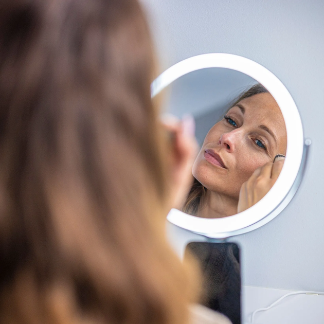 Дзеркало косметичне з підсвічуванням Sharper Image Spastudio vanity (1239009871) - зображення 5