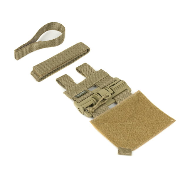 Адаптер системи швидкого бічного скидання Dozen Quick Release System Kit - VELCRO (комплект — 2 шт.) "Coyote" - зображення 2