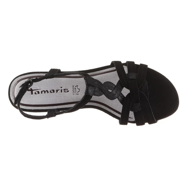 Босоніжки Tamaris 1-1-28327-27 чорні, Розмір Eur 38 - Фото 4 Босоніжки Tamaris 1-1-28327-27 чорні, Розмір Eur 38 - изображение 4