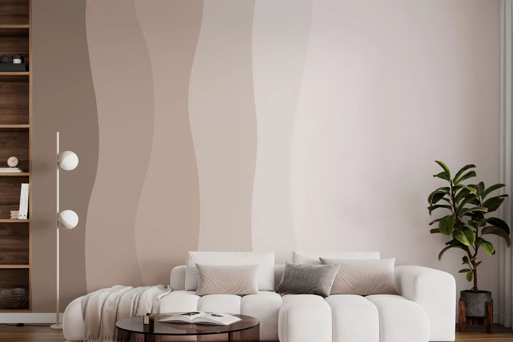 Фотообои флизелиновые Styleo 3D Волнистые линии w01724v3 Разные цвета 300х200 см - Фото 1 Фотообои флизелиновые Styleo 3D Волнистые линии w01724v3 Разные цвета 300х200 см - изображение 1