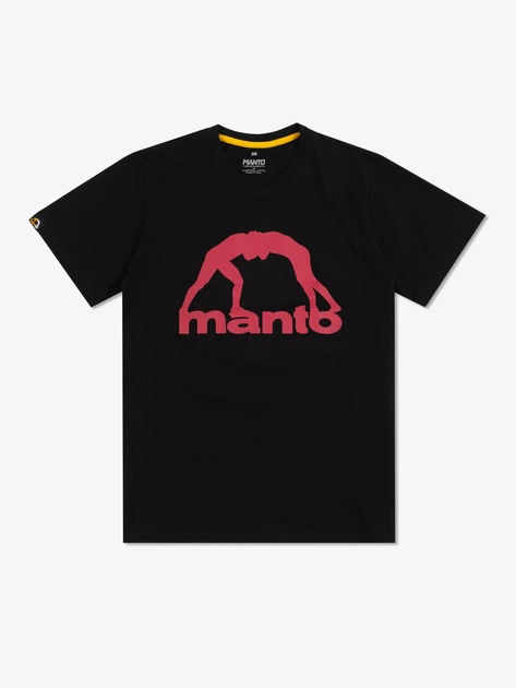 Футболка MANTO t-shirt VIBE 25 black-red XL - Фото 1 Футболка MANTO t-shirt VIBE 25 black-red XL - изображение 1