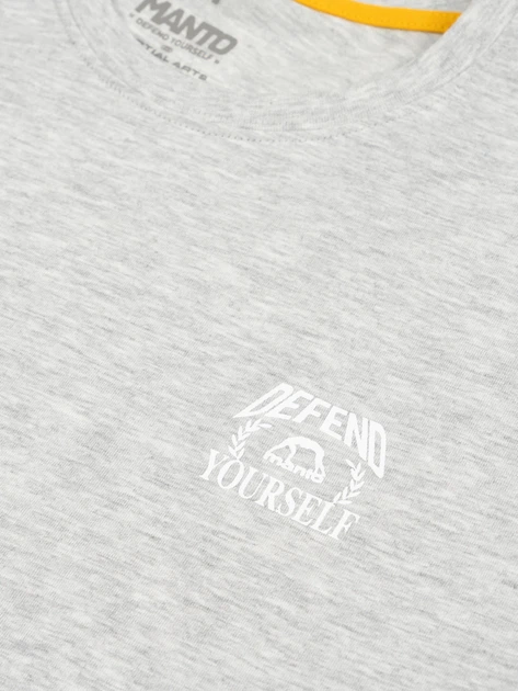 Футболка MANTO t-shirt DEFEND 25 Heather Grey S - зображення 5