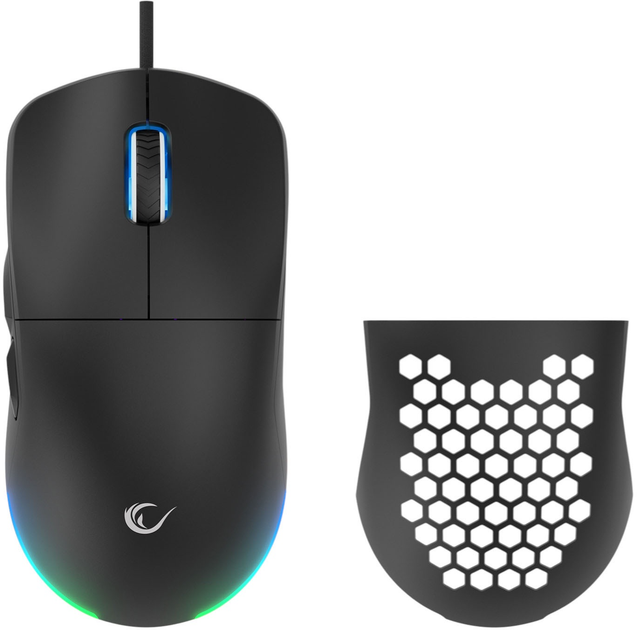 Миша Rampage BLINK USB Black (BLINK-BLACK) - зображення 2