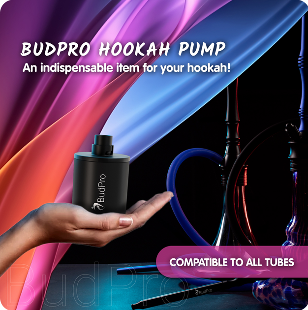 Портативний електричний Насос BudPro для кальяну з Акумулятором і LED-підсвічуванням (5024632) - Фото 7 Портативний електричний Насос BudPro для кальяну з Акумулятором і LED-підсвічуванням (5024632) - зображення 7