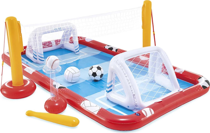 Dmuchany plac zabaw Intex Arena Sportowa 57147 325 x 267 x 102 cm (6941057420158) - obraz 1
