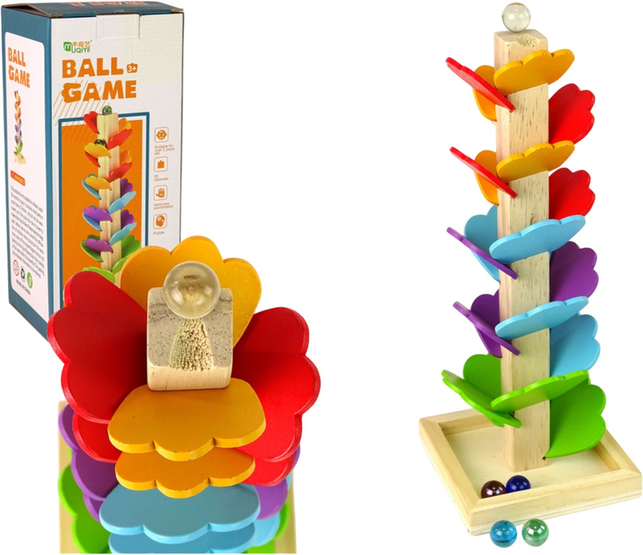 Дерев'яна іграшка Lean Toys Ball Game (5905323214439) - зображення 1