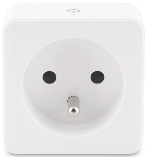 Wtyczka inteligentna Wi-Fi Moes WP-X-FR16 Tuya 16 A Biała (5902135155035) - obraz 1