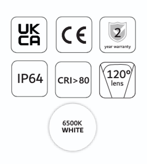 Професійна світлодіодна стрічка MW Lighting HQS 12 Вт/м 12В 60LED 6500K IP64 5м (5902135157152) - зображення 3