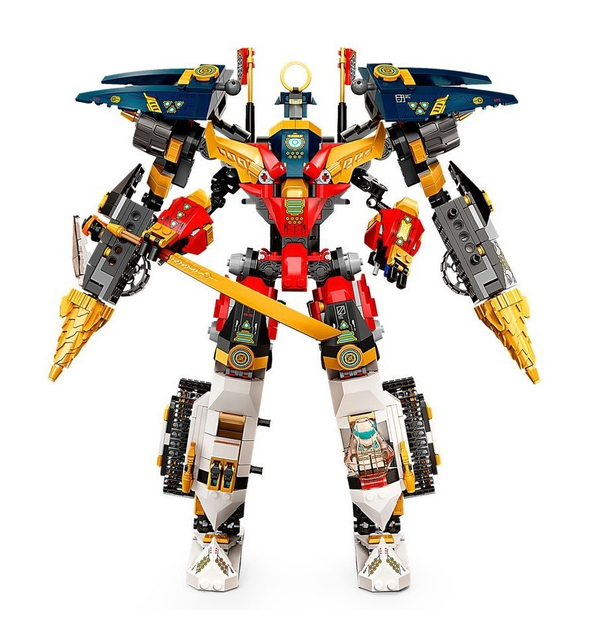 Конструктор Ультракомборобот ниндзя 1148 деталей Нинзяго Ninjago 61103 - изображение 2