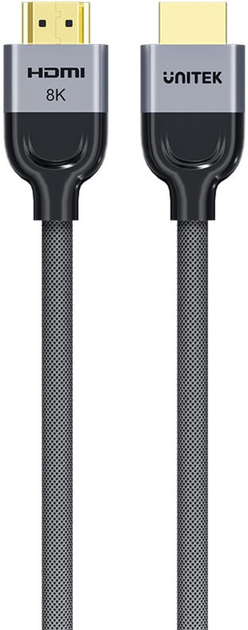 Kabel Unitek LUX HDMI - HDMI 2.1 8K 5 m Black (C11093RGY01-5M) - obraz 1