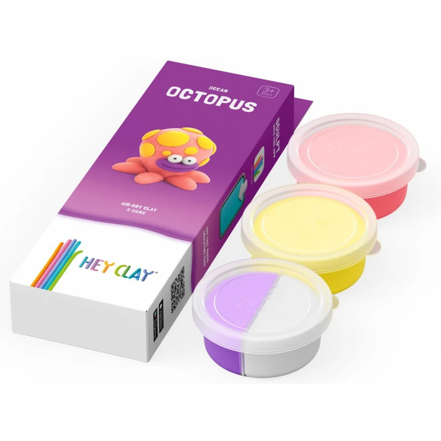 Пластична маса Hey Clay Восьминіг HCL30061CEE3 (5904754607445) - зображення 3