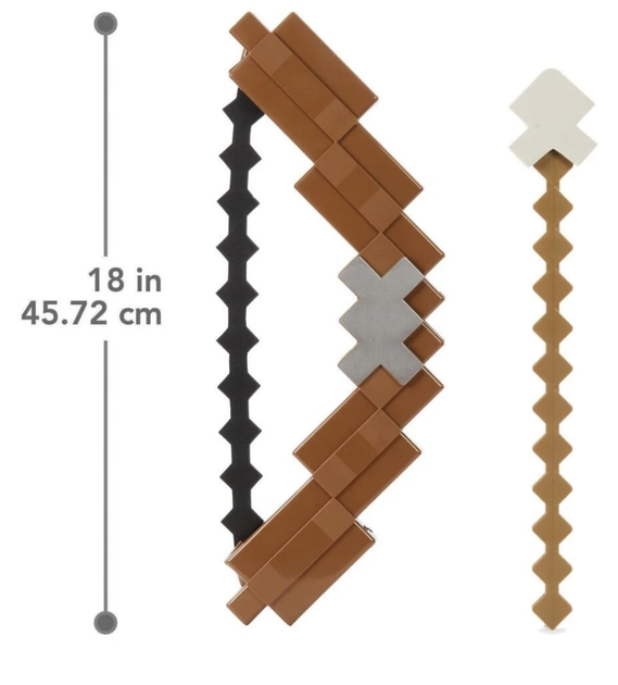 Minecraft Bow and Arrow with Sound Effects Лук зі стрілою Minecraft - изображение 5