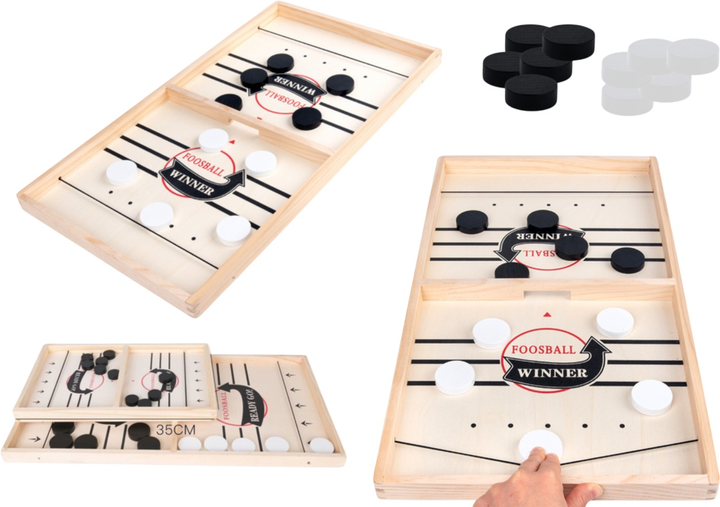 Gra Lean Toys Hokej 53 x 30 x 3 cm (5905991033493) - obraz 1