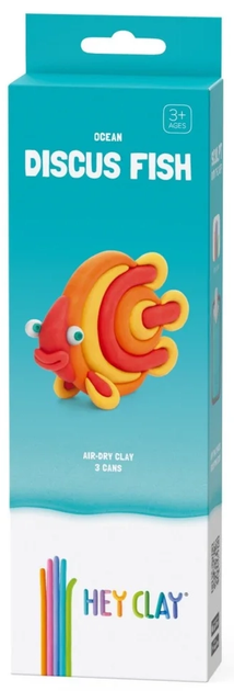 Пластична маса Hey Clay Риба Дискус HCL30059CEE3 (5904754607421) - зображення 1