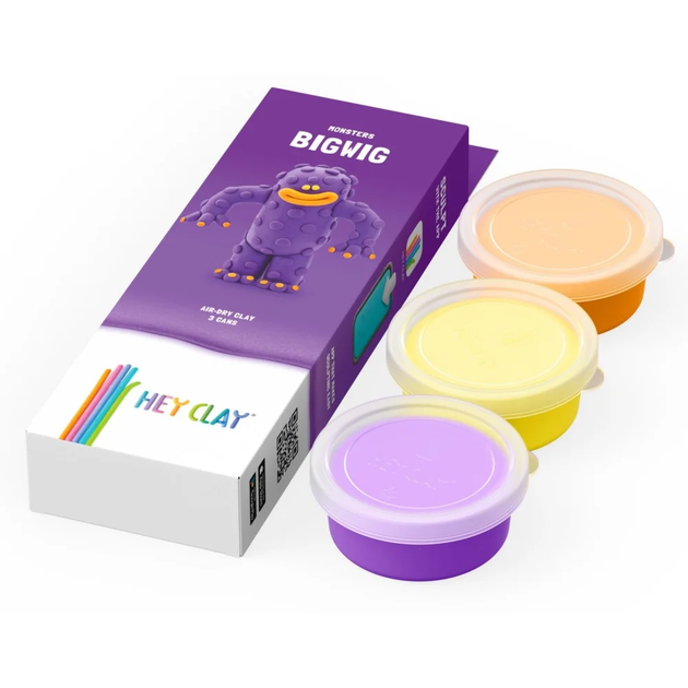 Masa plastyczna Hey Clay Potwór Bigwig HCL30085CEE3 (5904754607742) - obraz 2