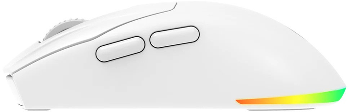 Mysz Rampage Prote M5 Pro USB+Bluetooth White (PROTEM5-BLACK) - obraz 2