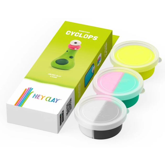 Пластична маса Hey Clay Монстр Циклоп HCL30084CEE3 (5904754607735) - зображення 2