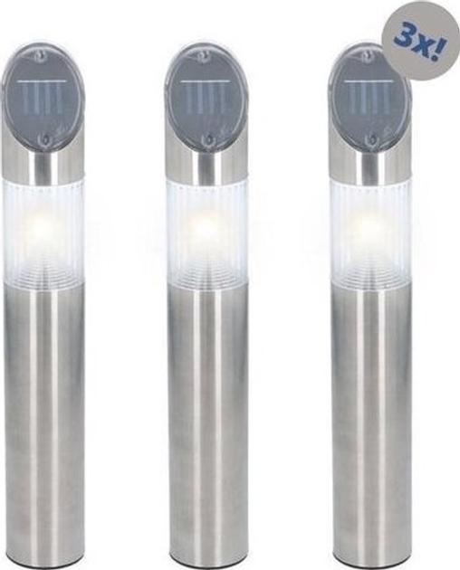 Lampa solarna Grundig G352 Srebrna 3 szt. - obraz 4
