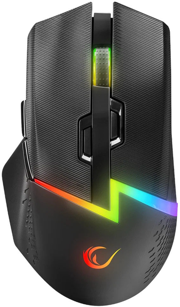 Миша Rampage Drop M3 RGB 2.4Ghz Black (DROPM3B) - зображення 2