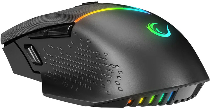 Миша Rampage Drop M3 RGB 2.4Ghz Black (DROPM3B) - зображення 6