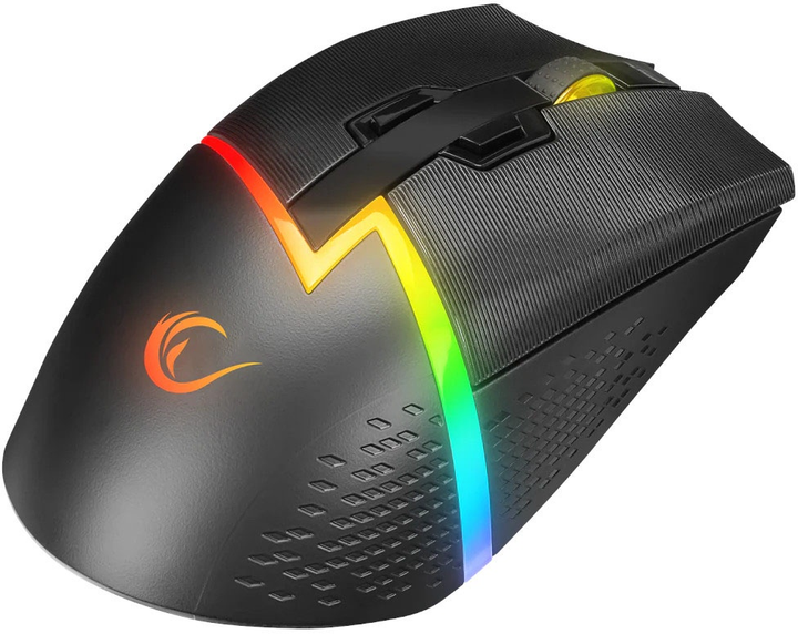 Миша Rampage Drop M3 RGB 2.4Ghz Black (DROPM3B) - зображення 7